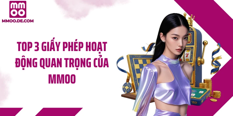 Top 3 giấy phép hoạt động quan trọng của MMOO
